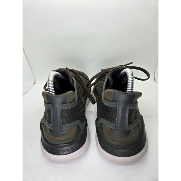 Nike Free RN 2018 Shoes Mens 7 Cargo Khaki Running Athletic Barefoot Gym Sneaker